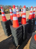 1634 - ABSOLUTE - 50 ORANGE SAFETY CONES