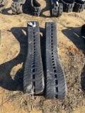 317 - PAIR OF RUBBER TRACK