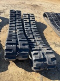 324 - PAIR OF RUBBER TRACK