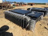 489 - ABSOLUTE - 100' X 5' TALL STEEL FENCING