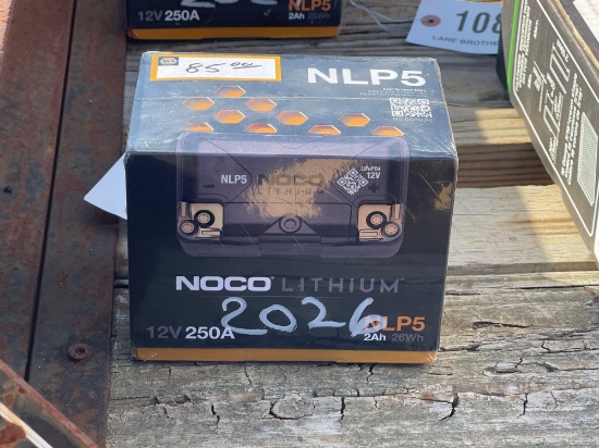 2026 - NOCO LITHIUM 12U250A BATTERY