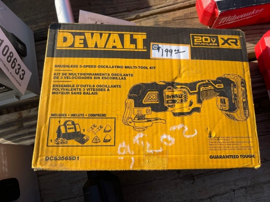2036 - DEWALT DCS356D1 MULTI-TOOL KIT