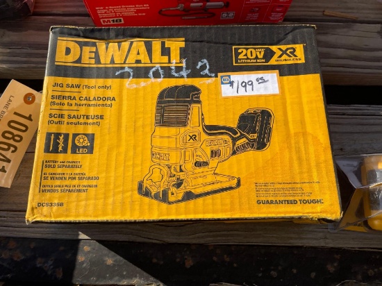 2043 - DEWALT DCS335SB 20V JIG SAW ONLY