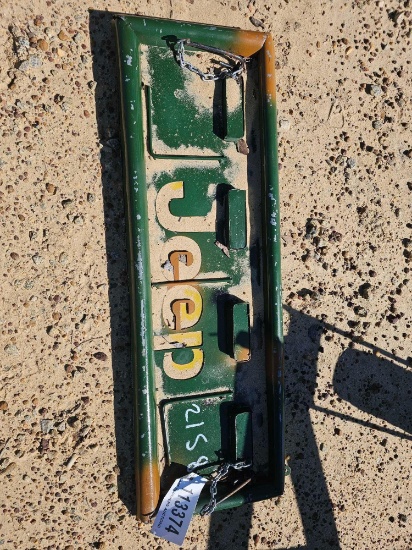 2158 - JEEP TAILGATE