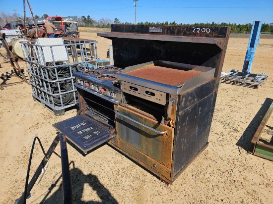 2200 - ABSOLUTE - FRANKLIN GAS STOVE & ETC