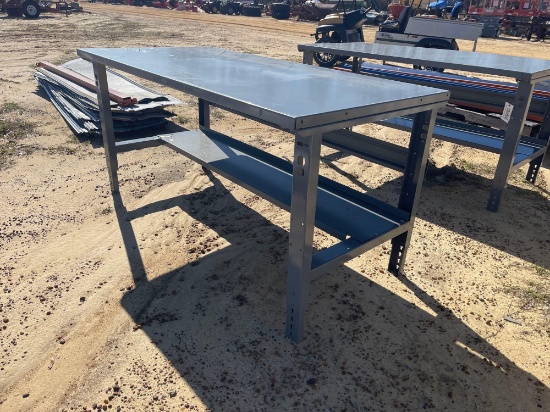 2302 - NEW ULINE WORK TABLE 36" X 72"