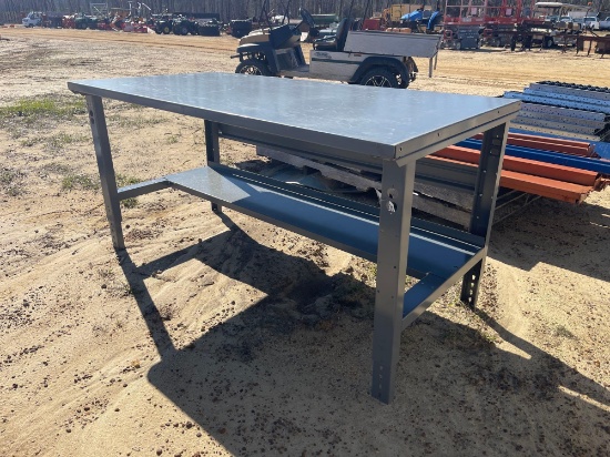 2303 - NEW ULINE WORK TABLE 36" X 72"