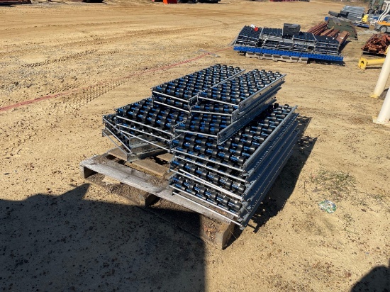 2305 - 5' OF 10" WIDE ROLLING CONVEYER