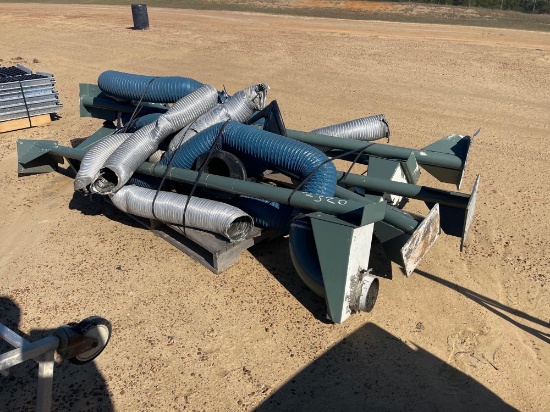 2320 - PALLET OF POLY DUCK & PIPES