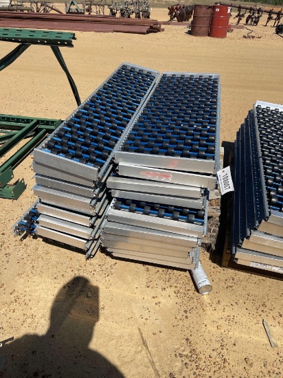 2332 - 45' OF 16" & 45' OF 10" ROLLING CONVEYER