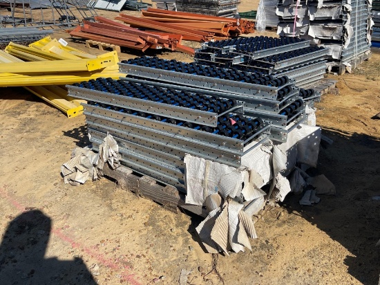 2338 - 75' OF 10" ROLLING CONVEYER