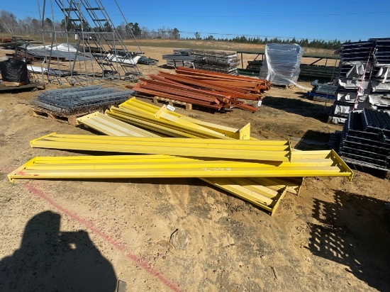 2348 - 8 - STEEL SAFETY RAILS 14" X 116"