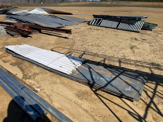 2360 - METAL TIN 12 SHEETS & 6 WHITE SHEETS