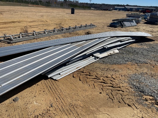 2367 - PALLET OF MISC METAL ROOFING