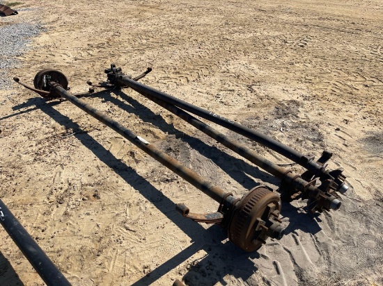 2391 - 3 - 5 LUG TRAILER AXLES