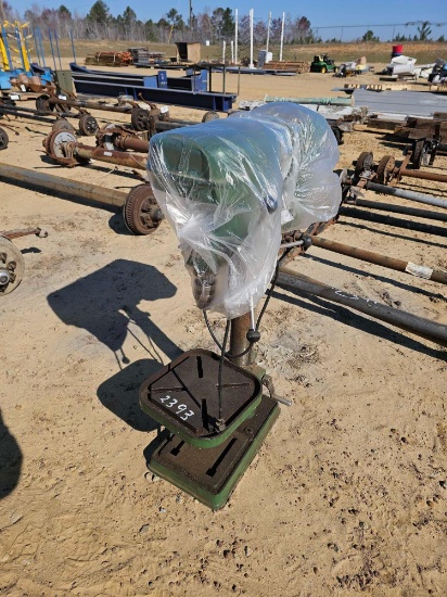 2393 - CENTRAL MACHINERY 16 SPEED DRILL PRESS