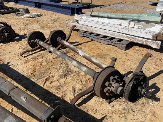 2398 - 2 - 8 LUG TRAILER AXLES