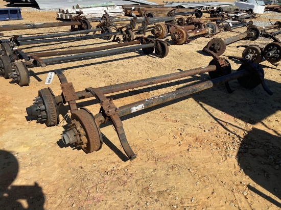 2402 - 2 - 8 LUG TRAILER AXLES