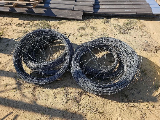 2462 - 5- PARTIAL ROLLS ELECTRIC FENCE WIRE