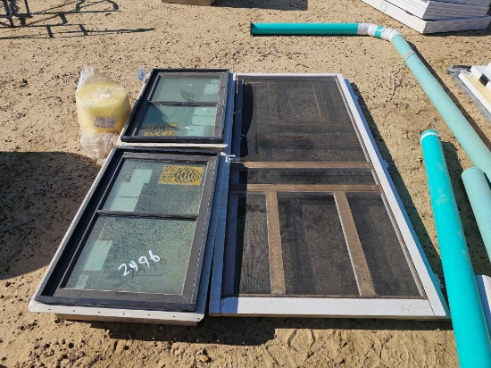 2496 - 2 - WINDOWS & 2 DOORS
