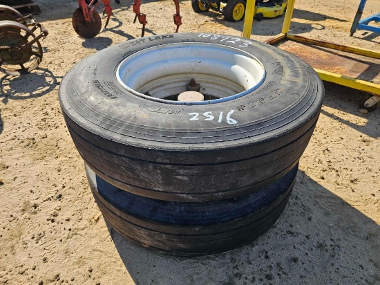 2516 - 2 - 11R22.5 WHEELS AND TIRES