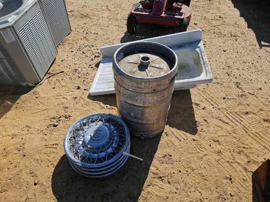 2570 - 4 - HUB CAPS, REG AND SINK