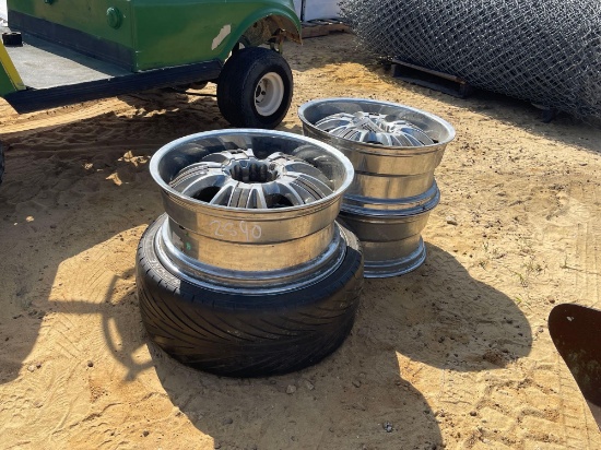 2590 - 4 ALUM RIMS NIVERSAL (5) LUG