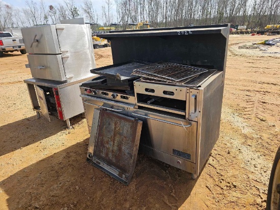 2722 - FRANKLIN CHET GAS STOVE