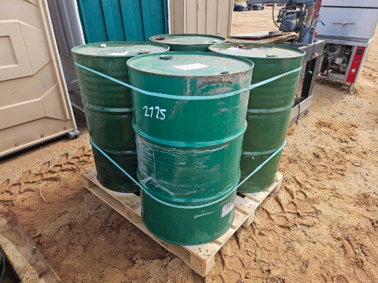 2725 - 4 - 55 GAL DRUMS