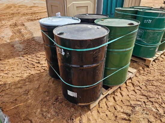 2726 - 4 - 55 GAL DRUMS