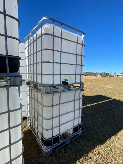 2769 - 2 - 250 GAL PLASTIC CONTAINERS