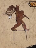 2080 - ABSOLUTE - SASQUATCH METAL SIGN