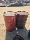 2561 - 2 - 55 GAL METAL DRUMS