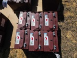2839 - 6 - NEW TROJAN 8 VOLT BATTARIES