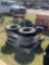 2836 - (4) 4-WHEELER TIRES & 2 SHOP VACS