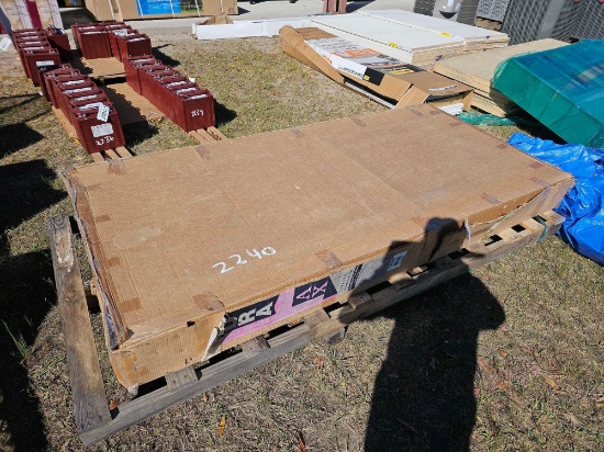 2240 - 10' X 8' VINYL STORAGE SHED