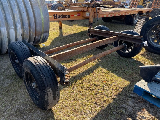 2596 - DOLLY WITH 2-2500 LB AXLES