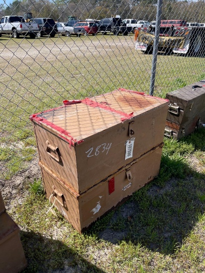 2834 - 2 SMALL KNAACK BOXES
