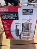 1995 - EVERBILT 3/4 HP SUBMERSIBLE SUMP PUMP