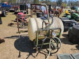 2727 - 3PT. HITCH 150 GAL. SPRAYER ON FRAME
