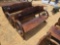657 - WAGON WHEEL 6' BENCH