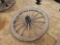 700 - WOOD SPOKE WAGON WHEEL