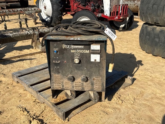 216 - SYSTEMATIES MIG 350SM ELECTRIC WELDER