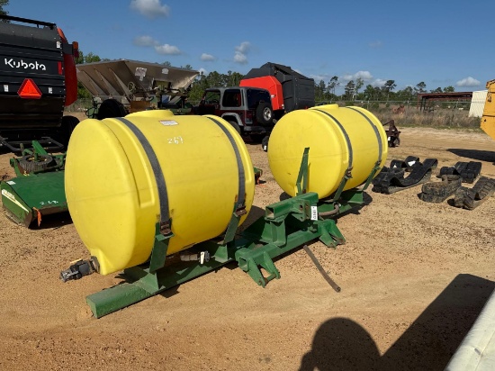 267 - SADDLE TANKS WITH TOOL BAR