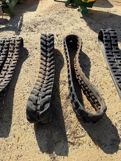 271 - PAIR OF RUBBER TRACKS