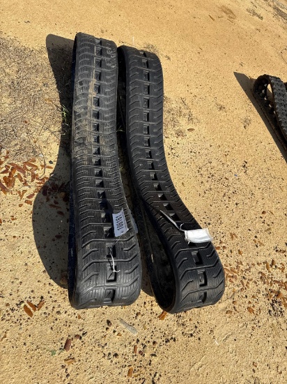 280 - PAIR OF RUBBER TRACKS