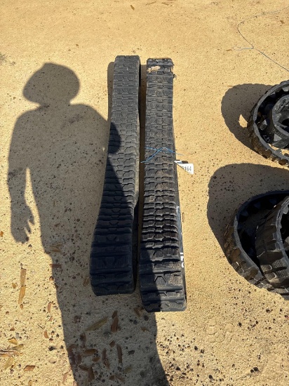 281 - PAIR OF RUBBER TRACKS