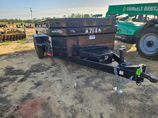 356 - NEW INDUSTRIAS AMERICA DUMP TRAILER *