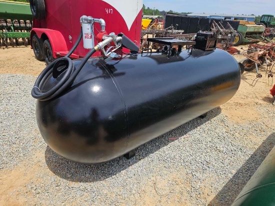 411 - 500 GAL FUEL TANK W FILLRITE 12 U PUMP