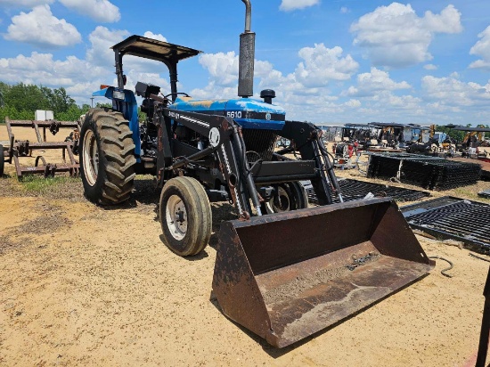 448 - NEW HOLLAND 5610 S 2WD TRACTOR